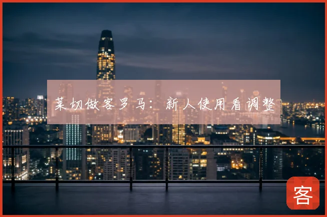 莱切做客罗马:新人使用看调整